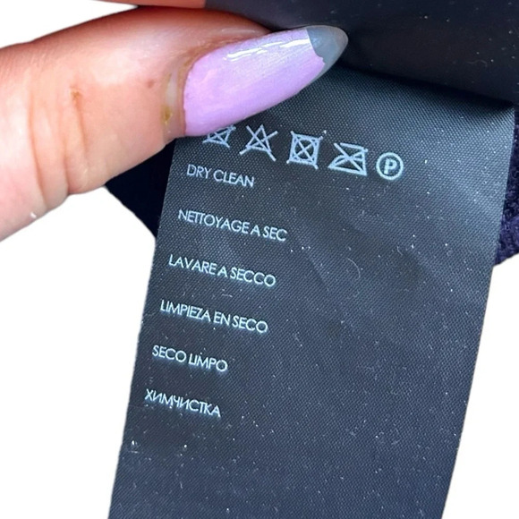 CLUB MONACO Fidelma Sweater Dress XS Purple​ - Picture 9 of 12